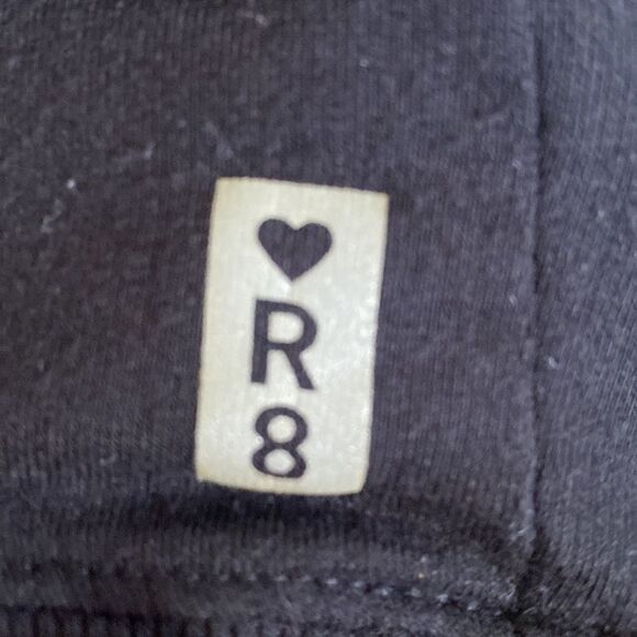 R8 activewear open back Reflective Workout Shirt- size Medium - Picture 7 of 9